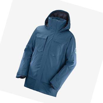 Chaquetas De Esquí Salomon STANCE CARGO Hombre Azules | MX 3328NWY